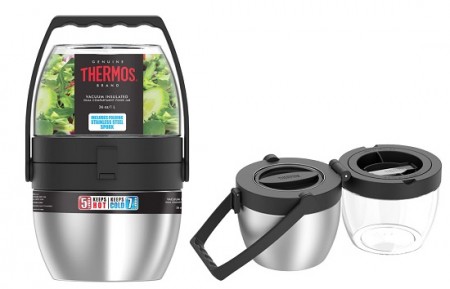 thermos dual compartment food jar