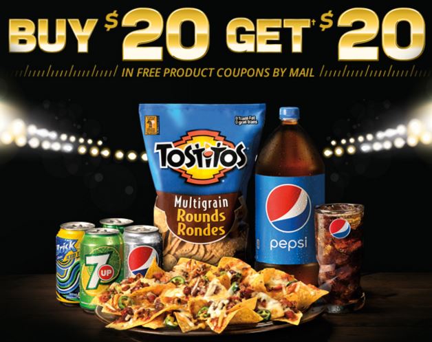 Pepsico Buy $20 Get $20 | Free Stuff Finder Canada