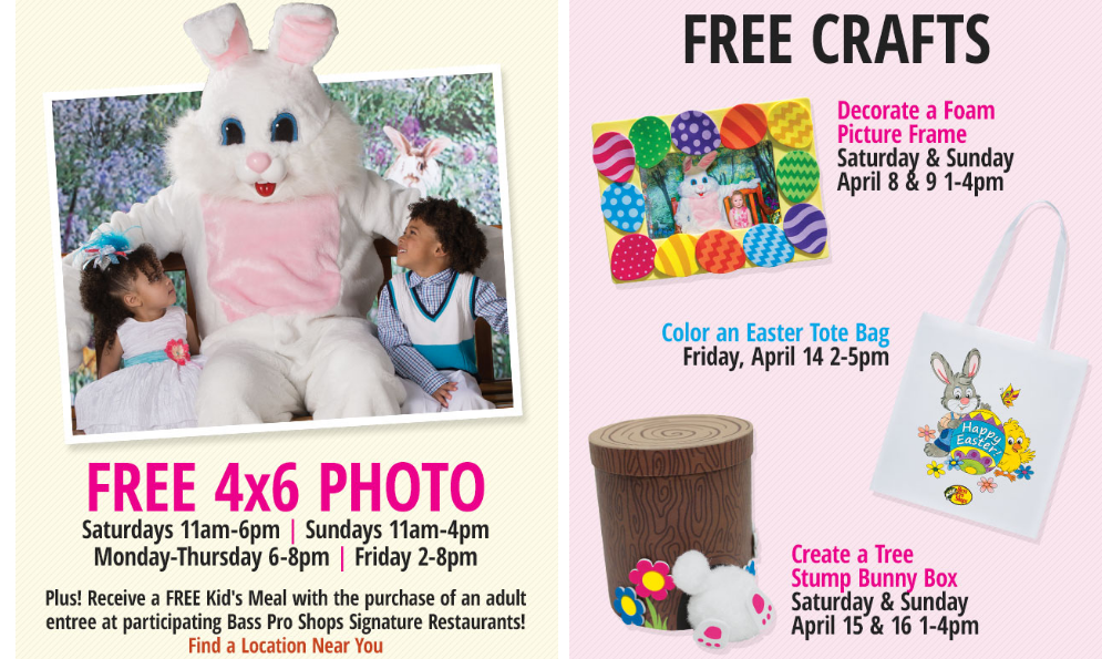 FREE Easter Event at Bass Pro Shops Free Stuff Finder Canada